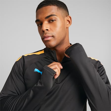 Puma essentials quarter zip top mens hotsell
