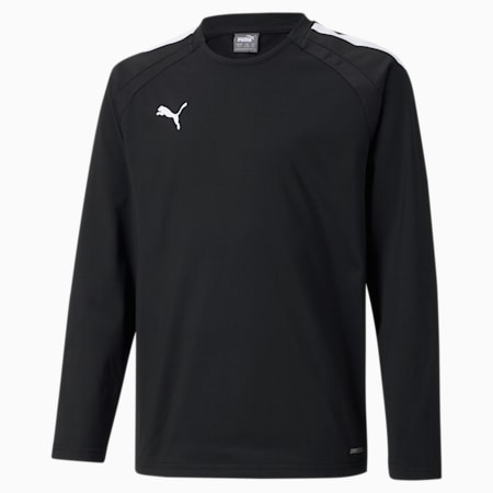 teamLIGA Training Youth Football Sweater, Puma Black-Puma White, small