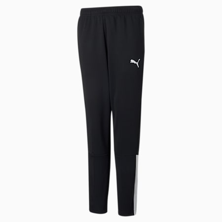 Pantalones de entrenamiento para fútbol teamLIGA juveniles, Puma Black-Puma White, small