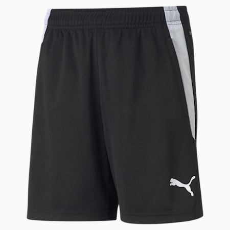 teamLIGA voetbalshort jongeren, Puma Black-Puma White, small