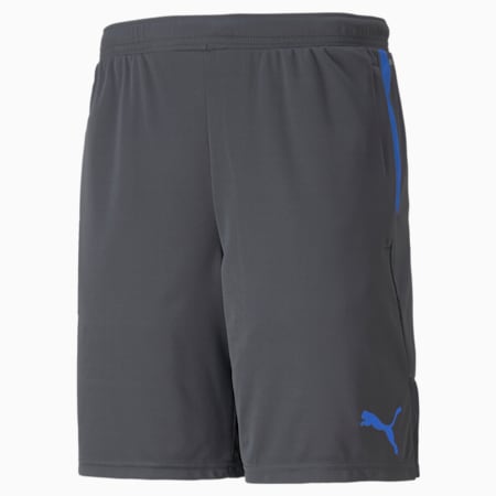 individualCUP Men's Football Shorts, Asphalt-Bluemazing, small-PHL