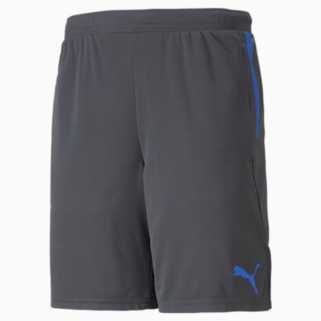 Shorts da calcio individualCUP da uomo, Asphalt-Bluemazing, small