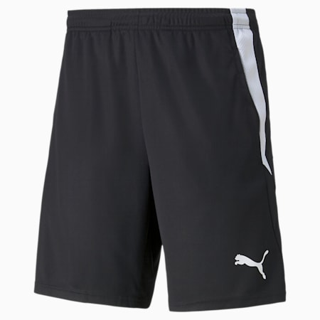 teamLIGA Training Men's Football Shorts, Puma Black-Puma White, small