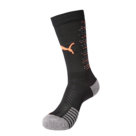 puma black football socks