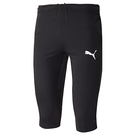 FtblPlay 3/4 Men's Football Pants, Puma Black, small-SEA