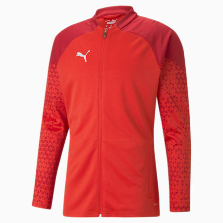 teamCUP Football Training Jacket Men, PUMA Red, small