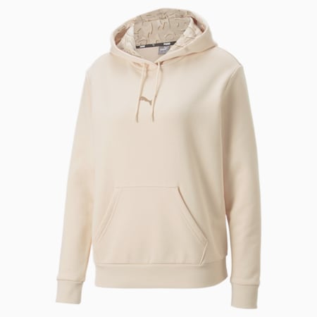 SHE MOVES THE GAME voetbalhoodie voor dames, Pristine, small