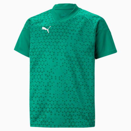 teamCUP Training Short Sleeve Jersey Youth, Pepper Green, small-SEA