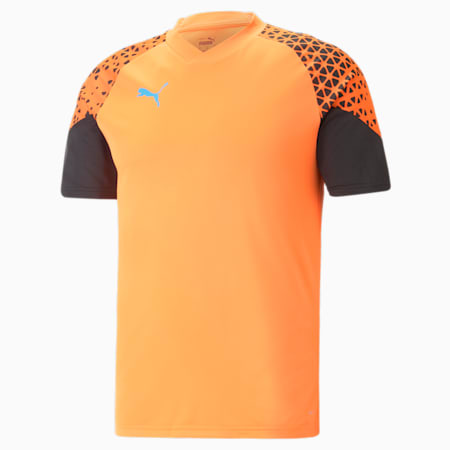 individualCUP Football Jersey Men, Ultra Orange-PUMA Black, small