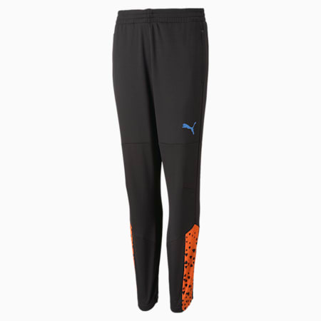 IndividualCUP Fußballtrainingshosen Jugend, PUMA Black-Ultra Orange, small