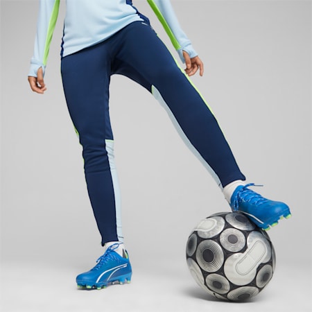 Puma Women's Individualblaze Football Tights | 658310 Small / Dark Night /  Fast Yellow