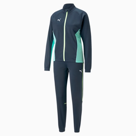 individualBLAZE Fußball Trainingsanzug Damen, Dark Night-Electric Peppermint, small