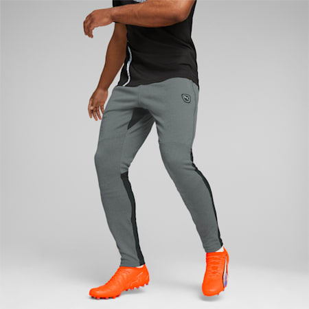 KING Ultimate Football Training Pants, Charcoal Gray, small-DFA