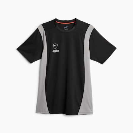 KING Pro Men's Football Jersey, PUMA Black-Concrete Gray, small-AUS