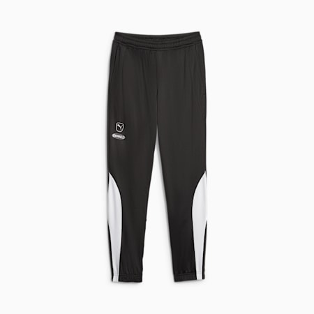 KING Pro Men's Football Training Pants, PUMA Black-PUMA White, small-AUS