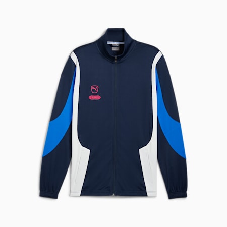 KING Pro Men's Football Jacket, Club Navy-Bluemazing, small-AUS