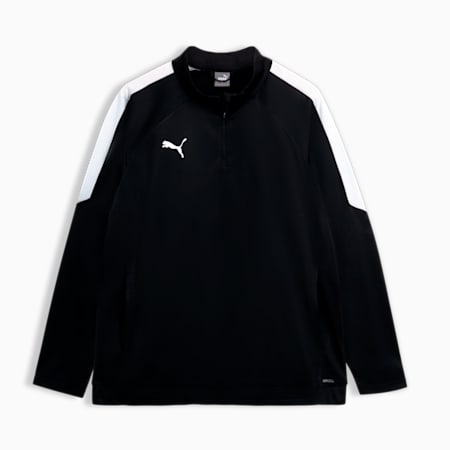 Men's Football Training Top, Puma Black-Puma White, small-IDN