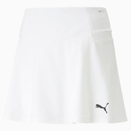 teamLIGA Women's Skirt, PUMA White-PUMA Black, small