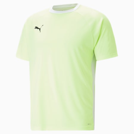 Camiseta teamLIGA para hombre, Fast Yellow, small