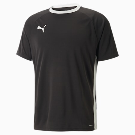 T-shirt teamLIGA da uomo, PUMA Black, small