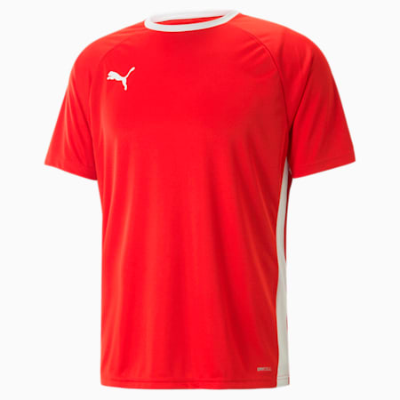 Camiseta teamLIGA para hombre, PUMA Red, small