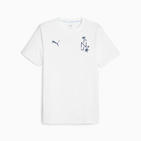 T-shirt da calcio Neymar Jr da uomo, PUMA White, small