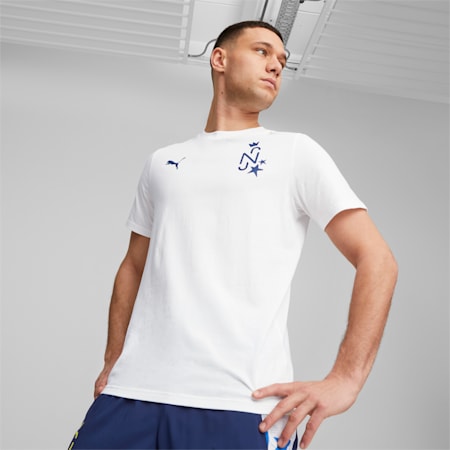 T-shirt de football Neymar Jr Homme, PUMA White, small