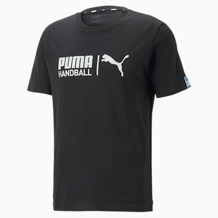 Handball T-Shirt für Männer, PUMA Black, small
