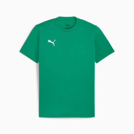 teamRISE Men's Logo Jersey, Sport Green-PUMA White, small-THA