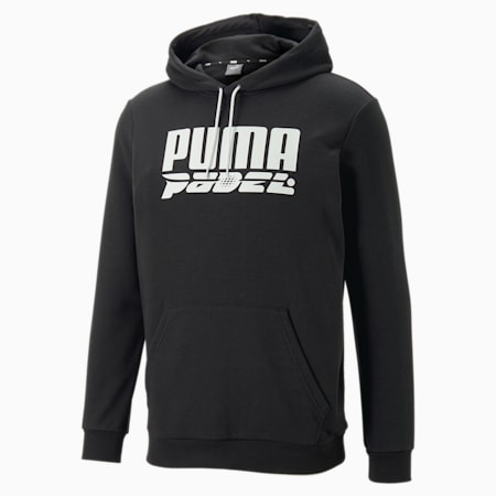 Sudadera con capucha teamLIGA para mujer, PUMA Black, small