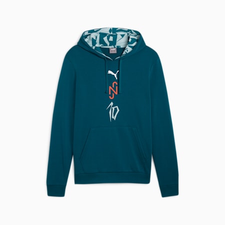 Sudadera de fútbol con capucha PUMA x NEYMAR JR Creativity, Ocean Tropic-Turquoise Surf, small