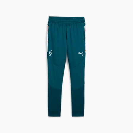 Pantaloni da training da calcio PUMA x NEYMAR JR Creativity da ragazzi, Ocean Tropic-Hot Heat, small