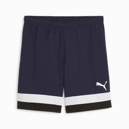 Celana Pendek Sepak Bola Pria individualRISE, PUMA Navy-PUMA White, small-IDN