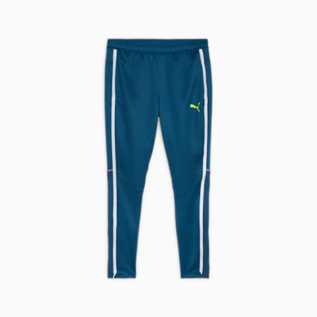 Damskie, piłkarskie spodnie treningowe individualBLAZE, Ocean Tropic-Electric Lime, small