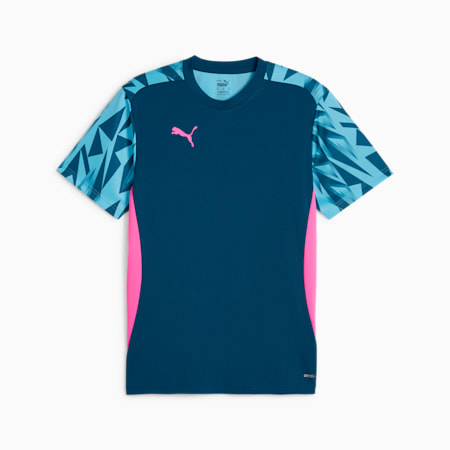 individualFINAL voetbalshirt voor heren, Ocean Tropic-Bright Aqua, small