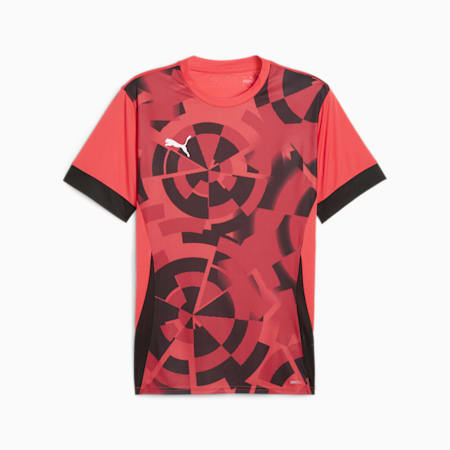 IndividualGOAL Graphic shirt voor heren, Active Red-Club Red, small