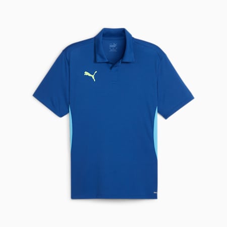 Koszulka polo Individual Padel, Cobalt Glaze-Luminous Blue, small