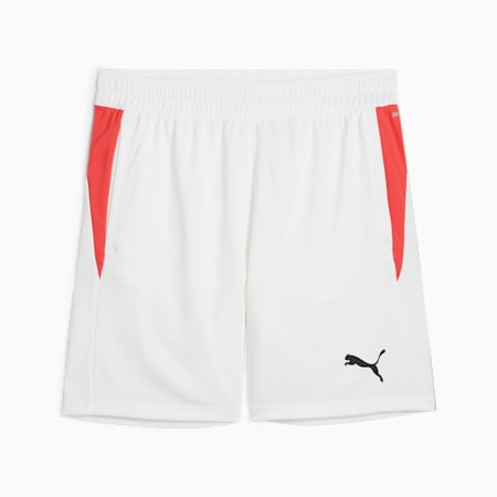 Individual Padel Men's Shorts, PUMA White-Active Red, small