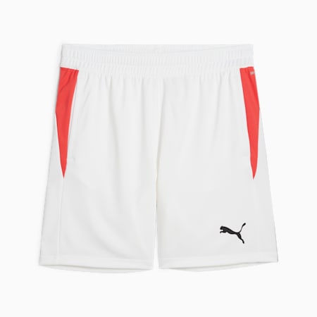 Individual padelshort voor heren, PUMA White-Active Red, small