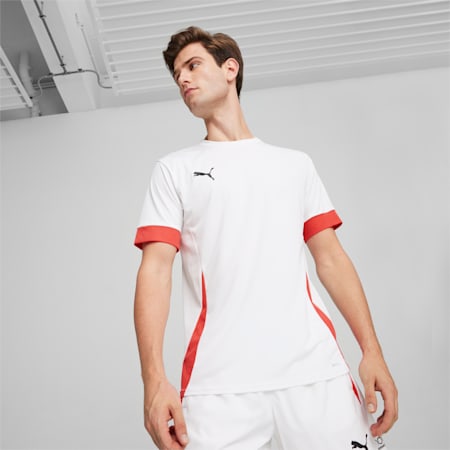 Individual Racquet Sports Men's Jersey, PUMA White, small