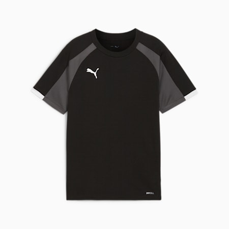 IndividualLIGA Jersey Youth, PUMA Black-PUMA White-Shadow Gray, small-SEA