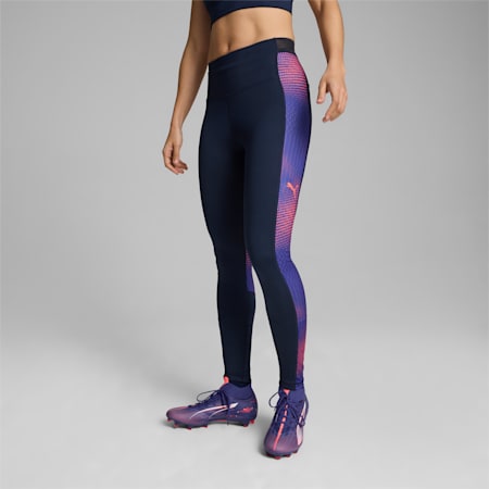 individualBLAZE Leggings Damen, Club Navy-Dark Amethyst, small