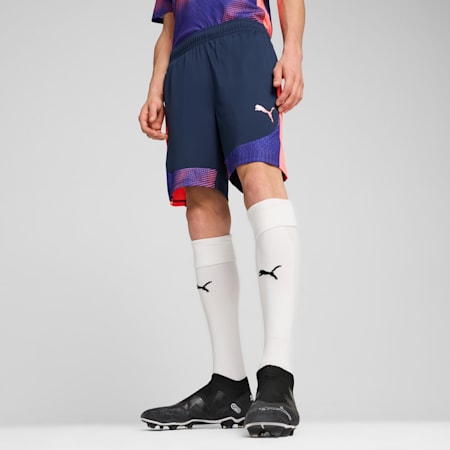 מכנסיים קצרים individualFINAL לגברים, Club Navy-Dark Amethyst, small-DFA