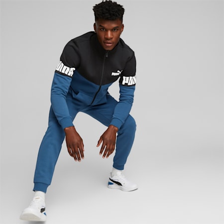 Power Tracksuit Men, Lake Blue, small-IND