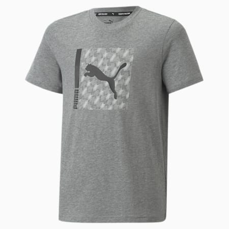 Active Sports Boys Tee, Medium Gray Heather, small-AUS