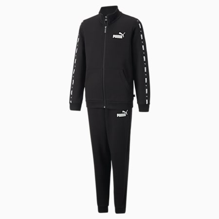 Młodzieżowy dres z taśmą, Puma Black, small