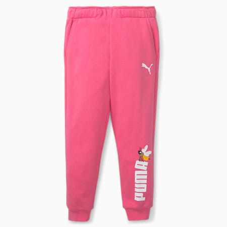 Small World Kids Sweatpants, Sunset Pink, small-AUS