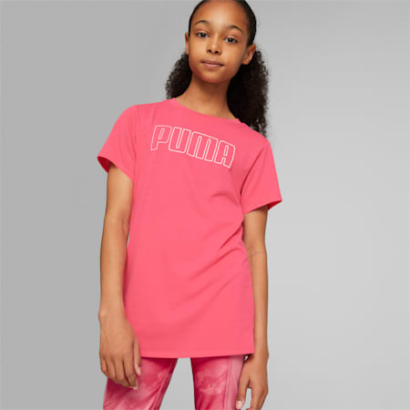 Favourites Tee Youth, Sunset Pink, small