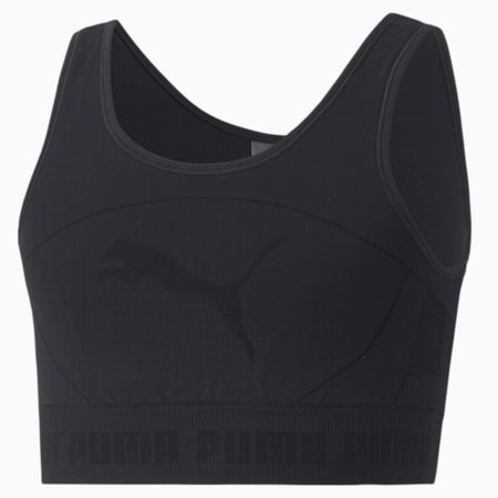 Reggiseno senza cuciture da ragazza, Puma Black, small