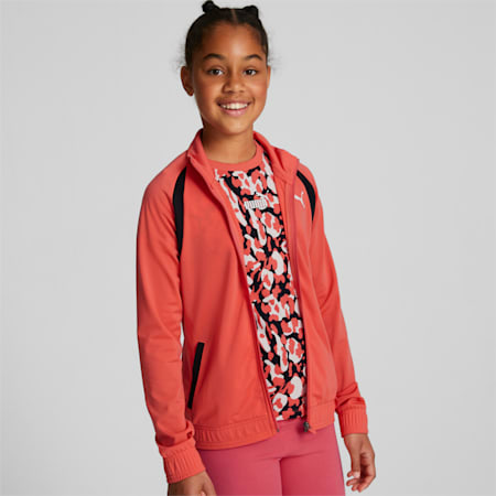 Classic Tricot Tracksuit Youth, Salmon, small